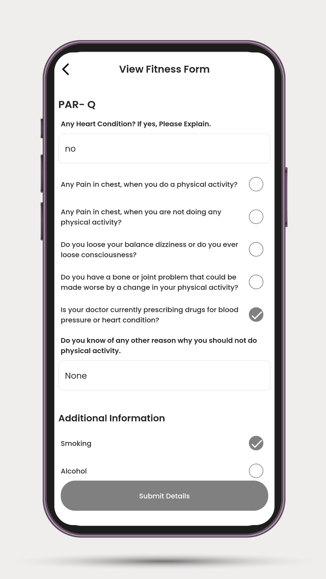 Fitness Form1